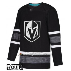 Barn Ishockey Vegas Golden Knights tröja Blank Svart 2019 All-Star Adidas Authentic